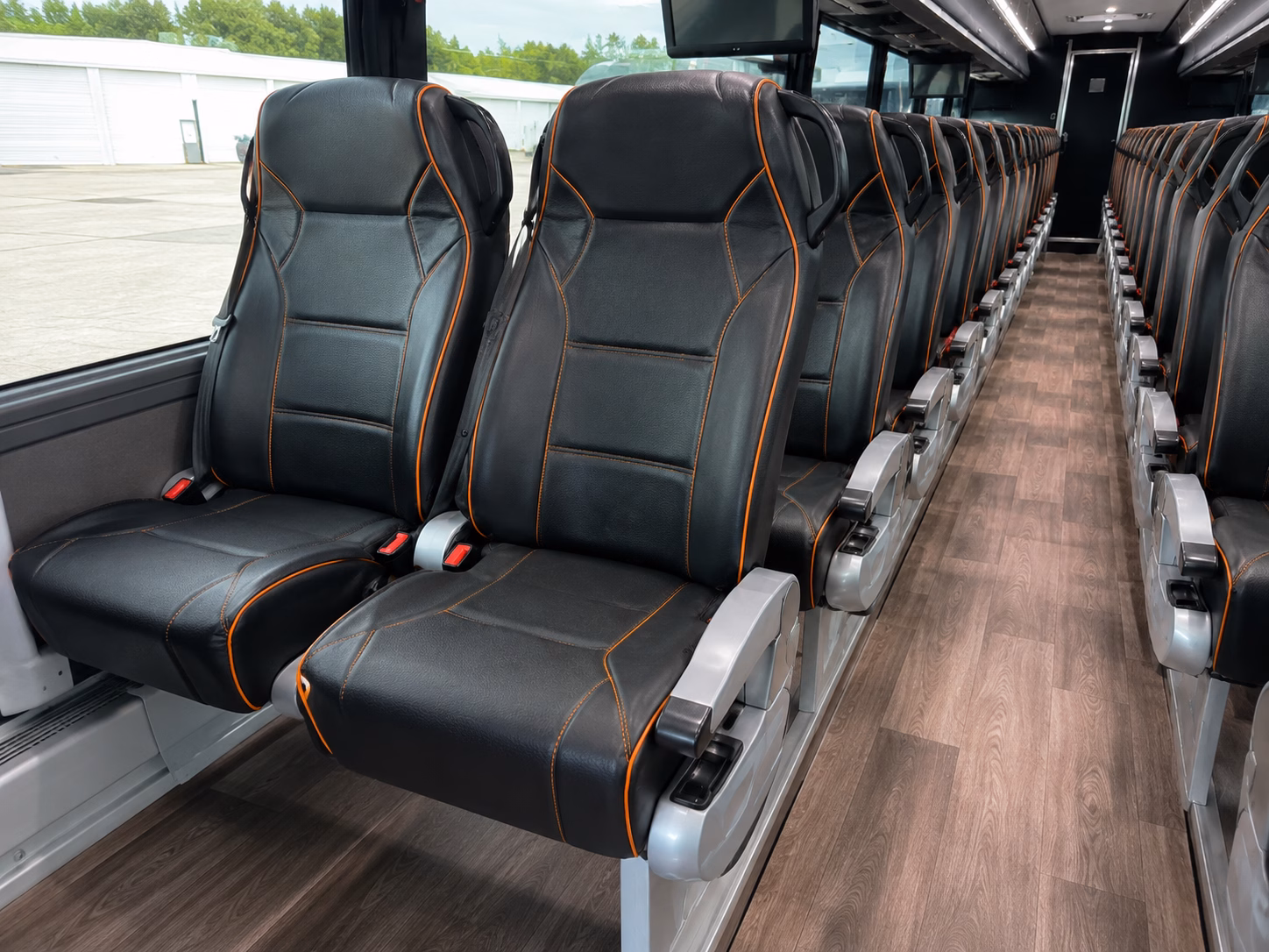 rather than stress about parking let a bus handle your prom night