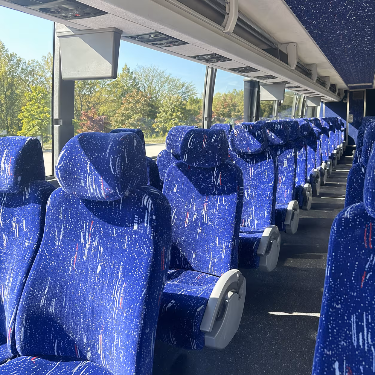 richardson charter bus interior