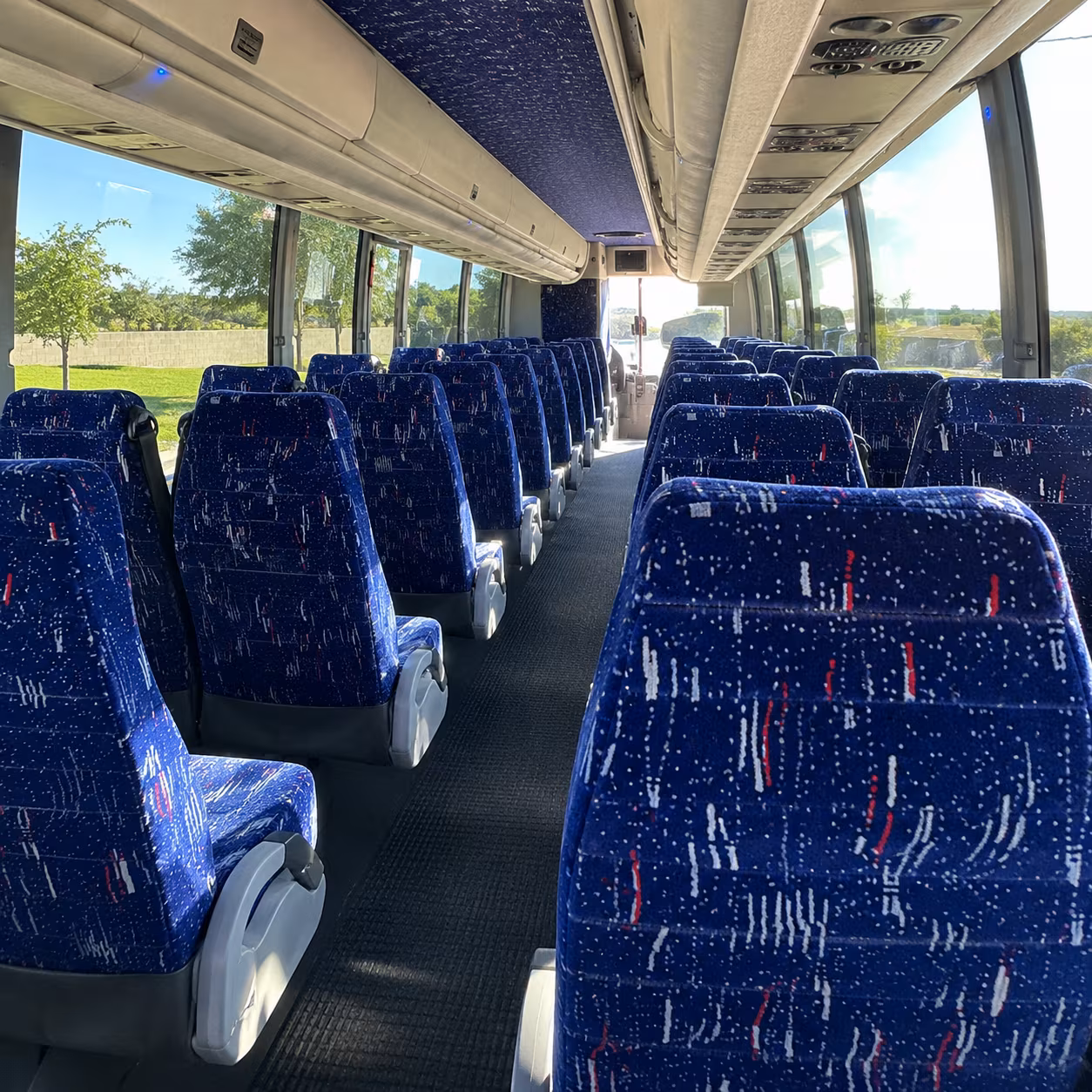 richardson corporate event transportation onboard seating
