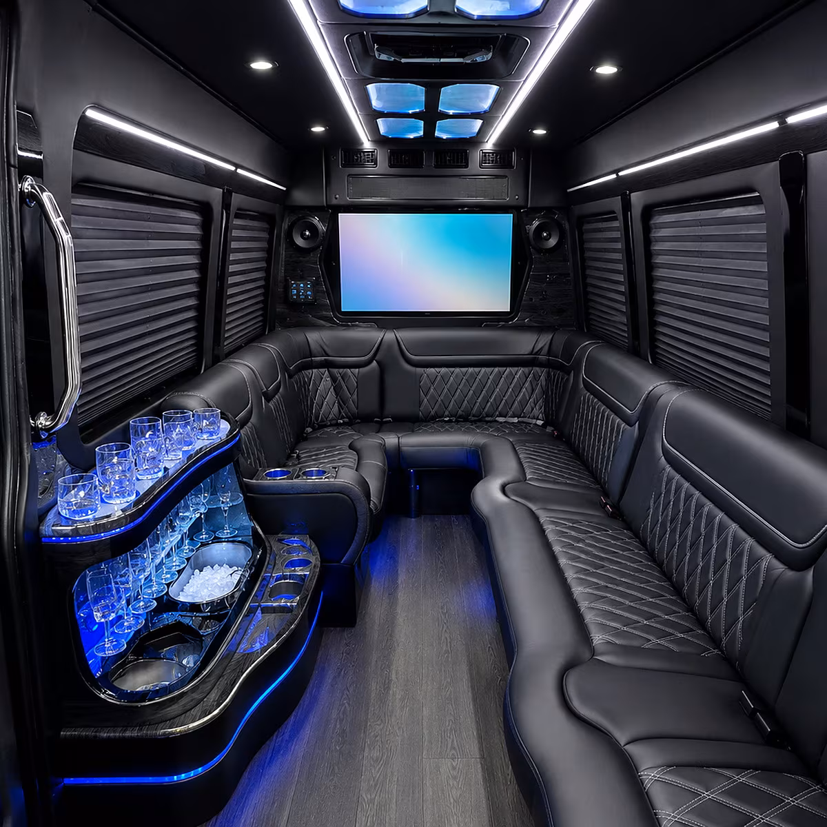 richardson night out party bus rental