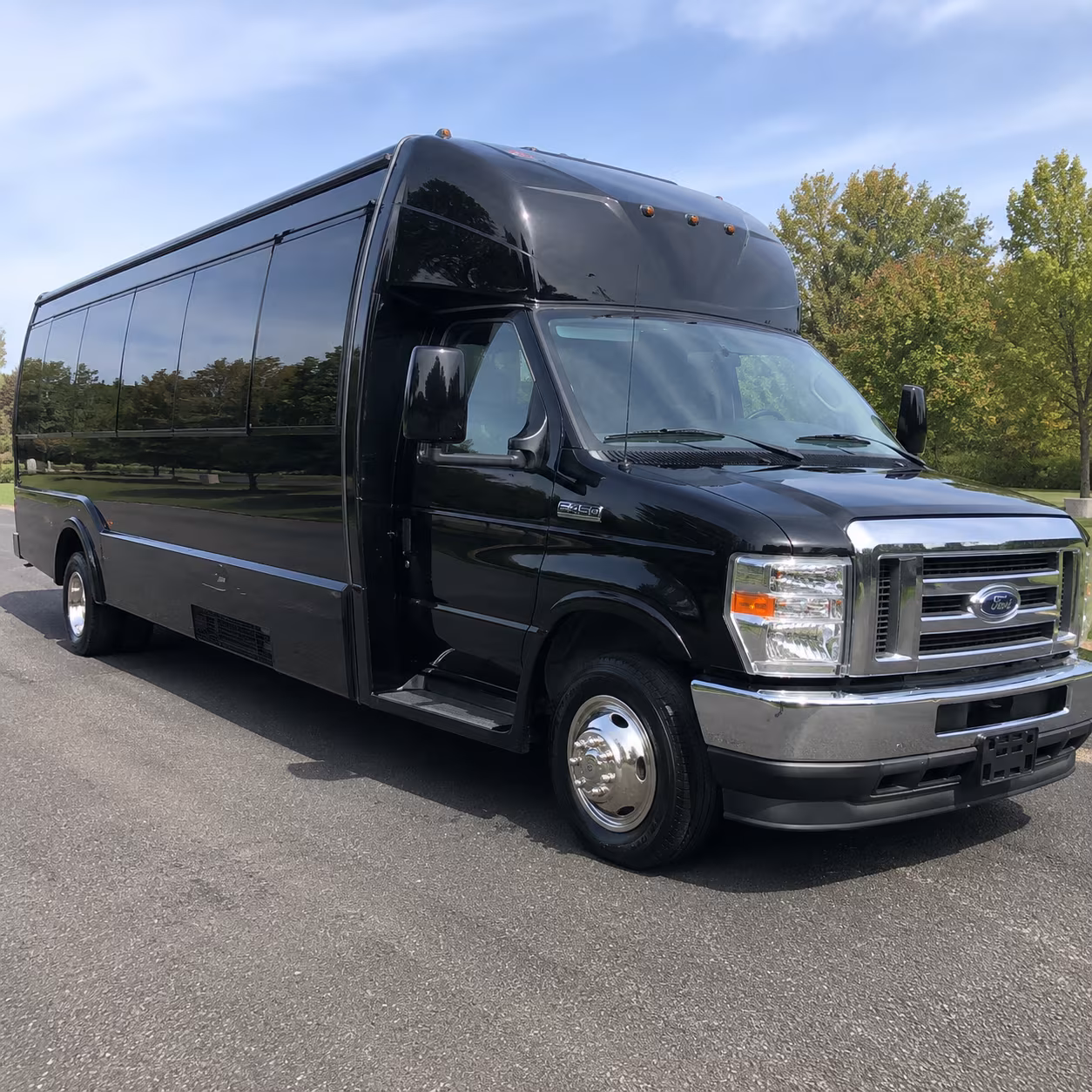 richardson party bus booking step 1